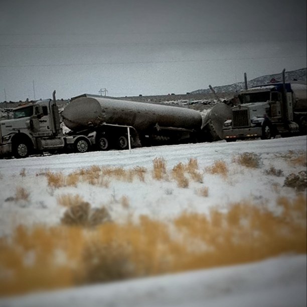 Cause of freeway closure...