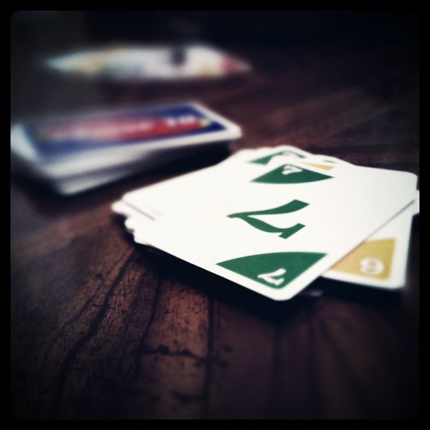 Game night at the Spurlock's. 