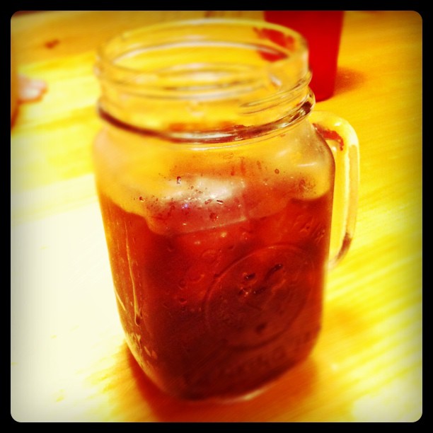 Isn't that the cutest little mug of Dr. Pepper?