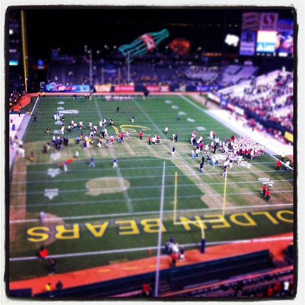 End of game... Long flight back to Utah for the Utes. 
