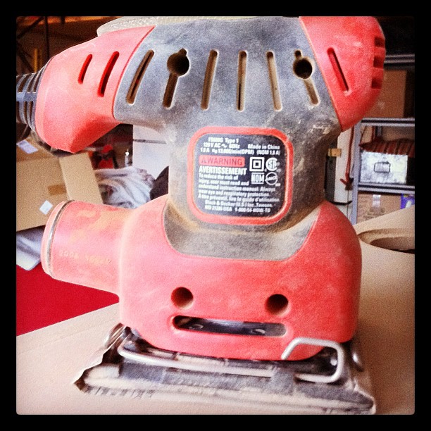 Palm Sander is apathetic about palm sanding. 