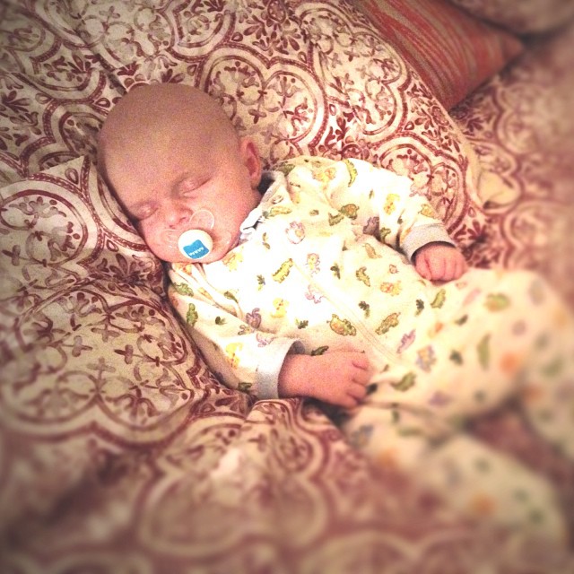 All tuckered out...