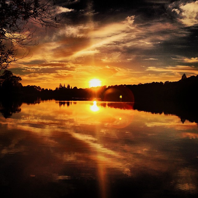 Sunset at the Lake