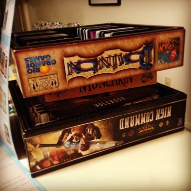 And many games were played this evening...