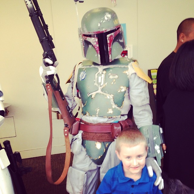 Look who showed up! #starwars