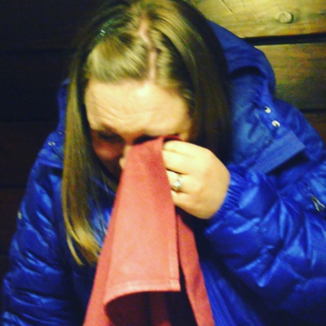 I made @mbspurlock cry tonight...