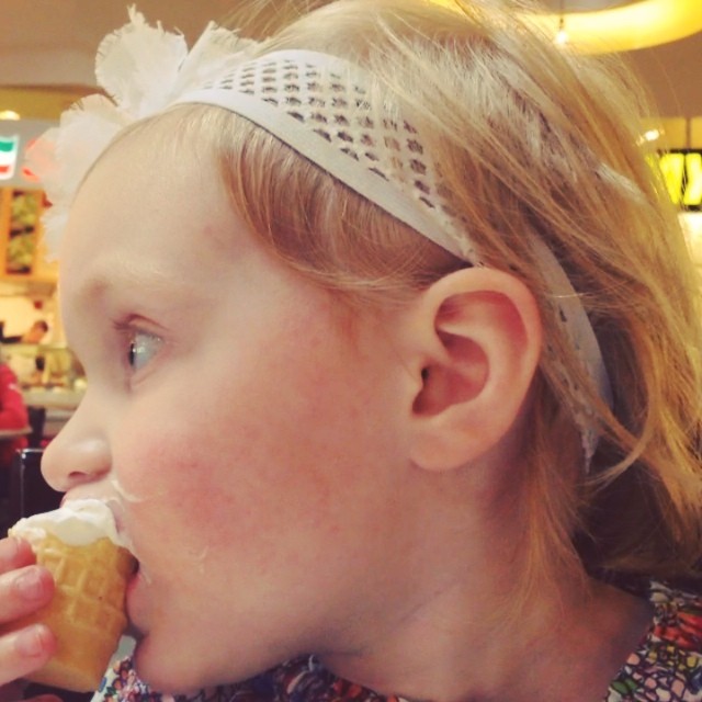 Ice cream...