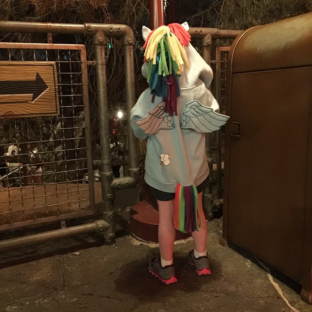 Checked in at Radiator Springs Racers Break Area