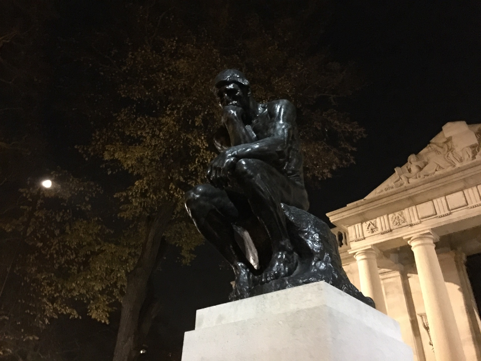 Checked in at The Thinker