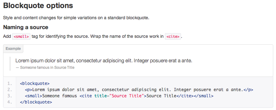 Block Quote Styling