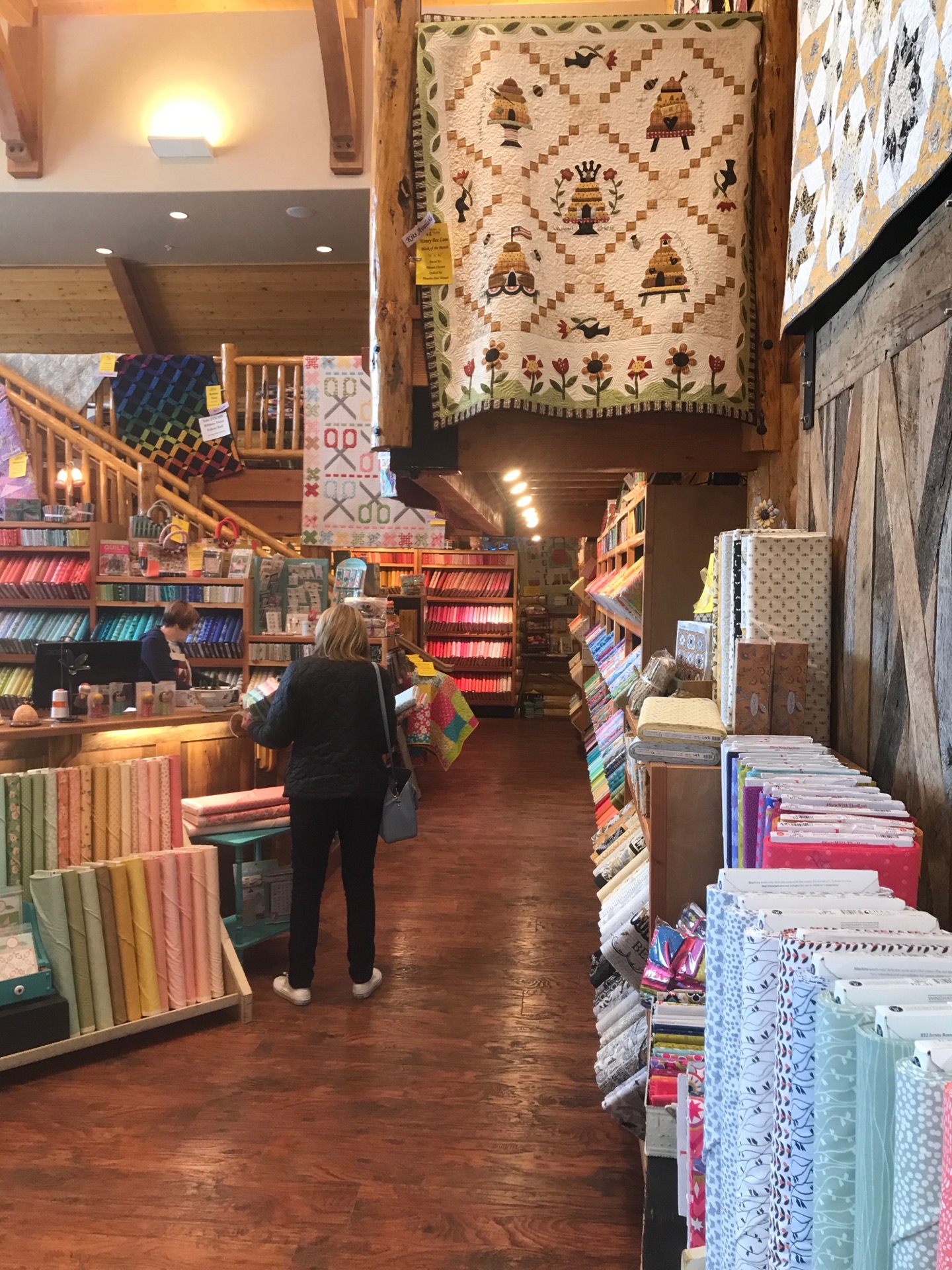 Checked in at Thimbles & Threads