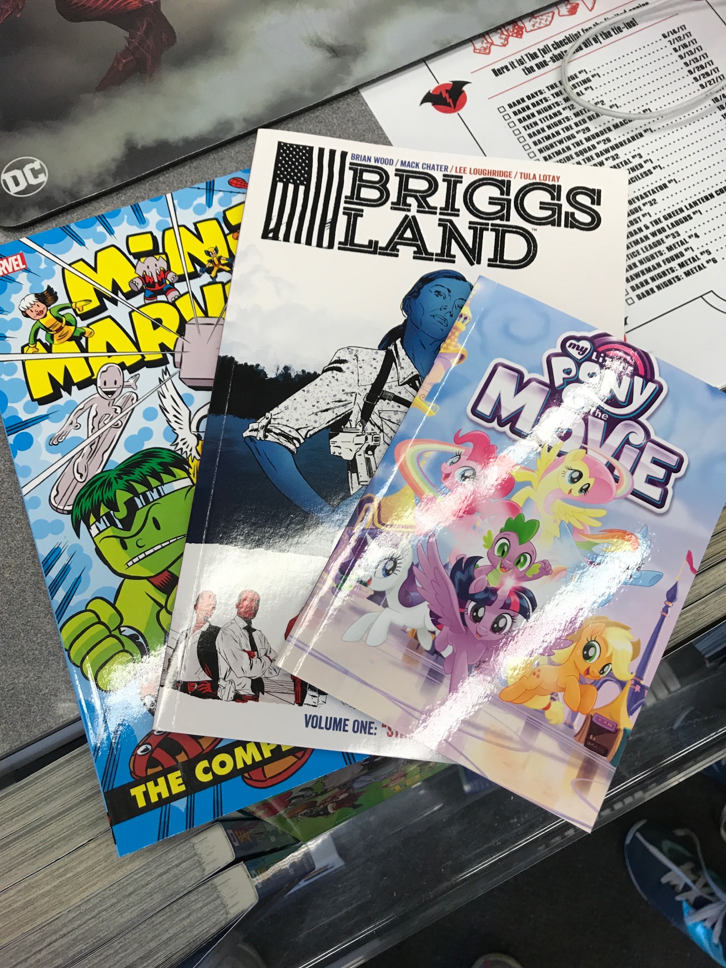 Checked in at Flying Colors Comics & Other Cool Stuff